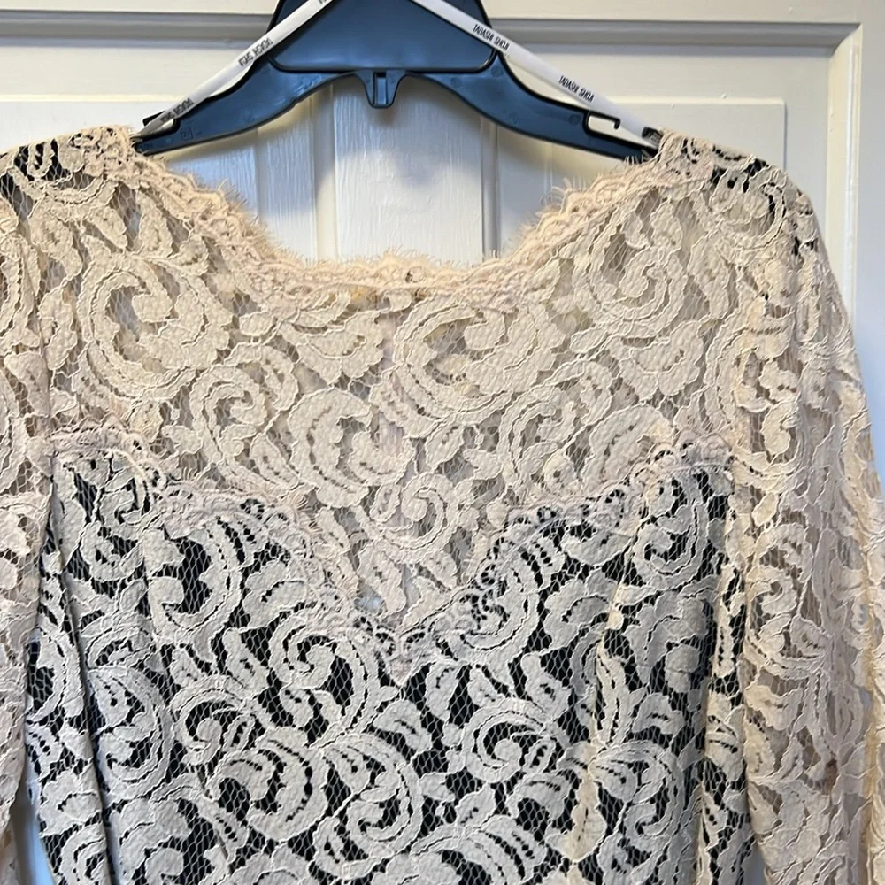 Tadashi Shoji lace cocktail dress - Picture 2 of 11